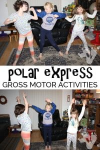 Polar Express Gross Motor Activities