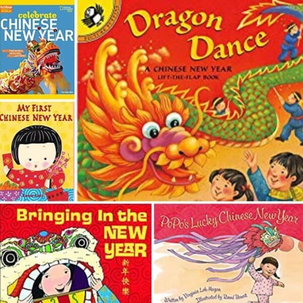Chinese New Year Books Recommendations for Toddlers and Preschoolers to learn about the celebration and some of the traditions