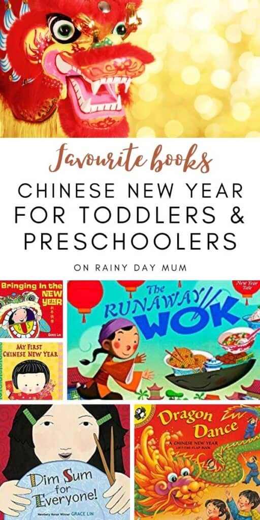 Favourite books for toddlers and preschoolers to read about the chinese new year together