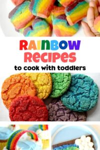rainbow recipes to cook with toddlers