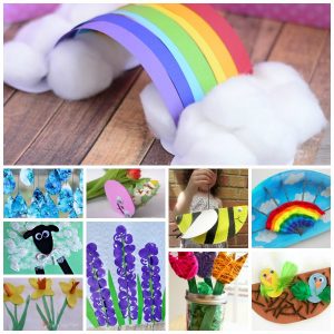 Spring Crafts for Toddlers and Preschoolers