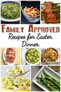 Kid approved meal plan for your Easter Weekend menu that families can enjoy together