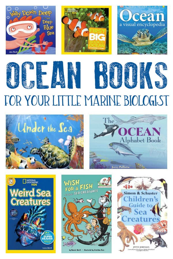 Explore under the sea with your toddlers and preschoolers as a marine biologist and teachers shares her favourite ocean books to read together.