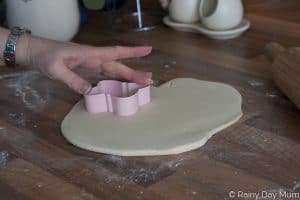 Simple Salt Dough Butterfly Craft to make with friends as a kindness activity