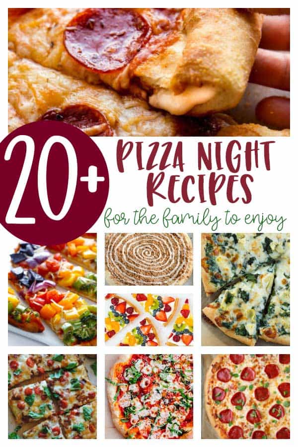 Make the most of your pizza night with this feast of recipes that the family will love. Including some pizzas with a difference and dessert.