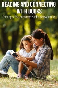 Reading and connecting with books to stop the summer slide