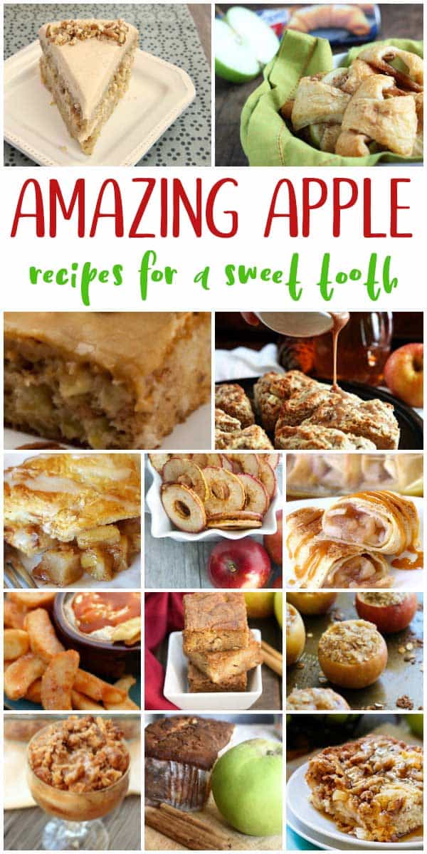 Delicious recipes for desserts, snacks and treats using apples perfect for family suppers and entertaining all year round.