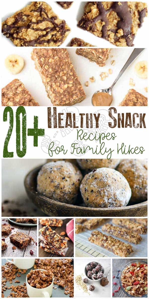 Keep up your energy levels on your next family hike with these 20+ healthy snack recipes that the whole clan will enjoy to eat.