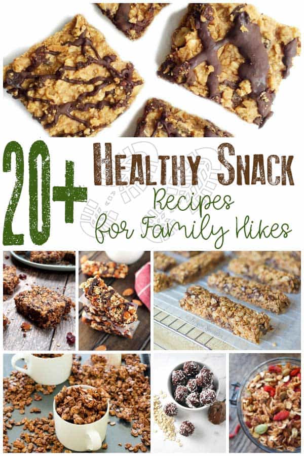 Keep up your energy levels on your next family hike with these 20+ healthy snack recipes that the whole clan will enjoy to eat.