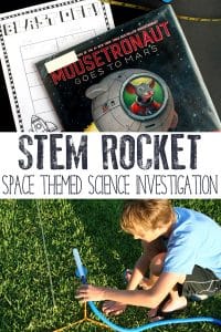 STEM Stomp Rocket Experiment for Kids