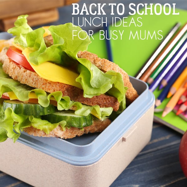 Make sure that your kids don't get hungry this school year with these delicious back to school lunch box ideas that you can prepare ahead of time. Perfect for busy mums to make.