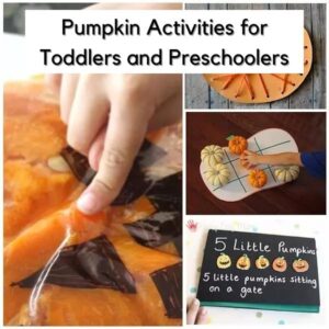 Pumpkin Activities for Toddlers and Preschoolers