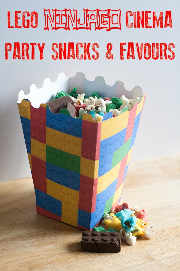 Get ready for the latest release from Lego at the movies with these easy party favours and Cinema Snacks that the kids will enjoy.