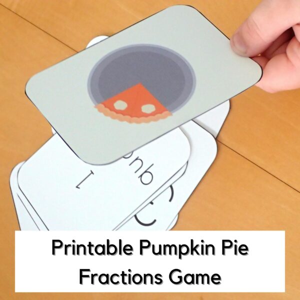 playing pumpkin pie fractions printable game from rainy day mum