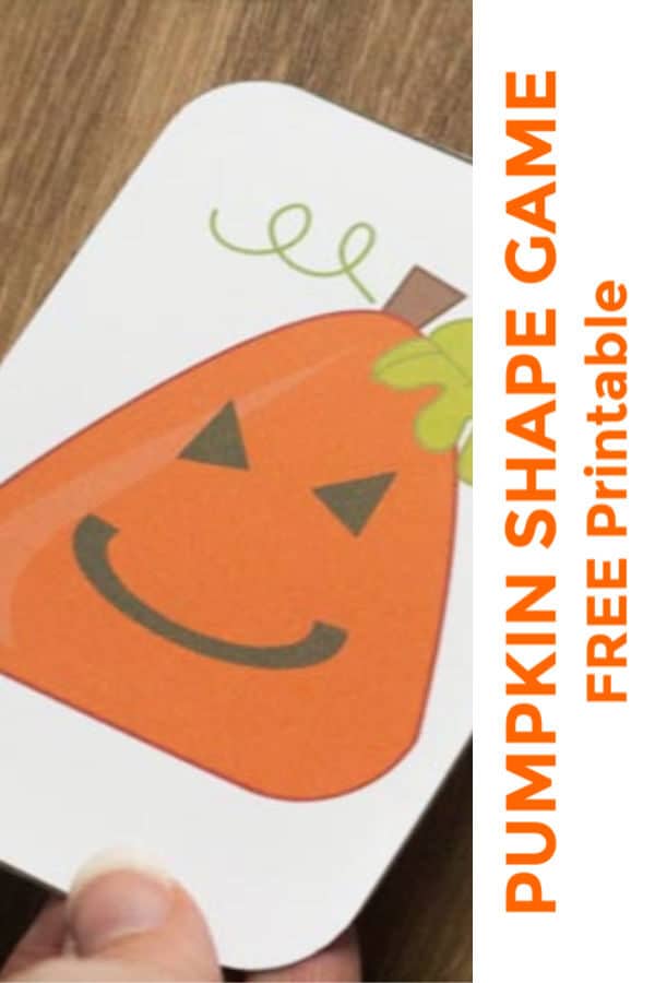 pumpkin shape game free printables