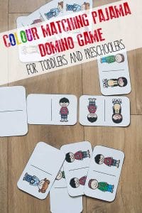 Colour Matching Pajama Domino Game