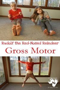 Rudolph the Red Nosed Reindeer Gross Motor Activities
