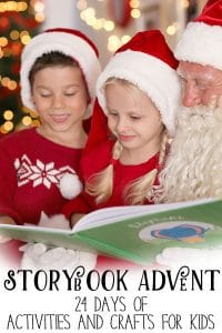 Countdown to Christmas with a storybook advent, 4 weeks of classic children's Christmas books with crafts, activities, and more.