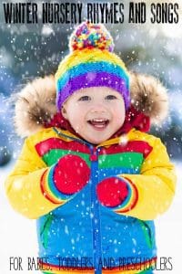 Winter Rhymes and Songs for Toddlers and Preschoolers