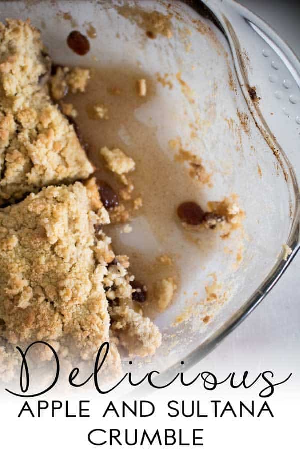 Classic family dessert with a twist this Bramley apple crumble is easy to make and best served with some vanilla ice-cream or to compliment the sweetness of the apples some natural yoghurt.
