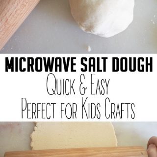 quick and easy microwave salt dough recipe ideal for kids crafts