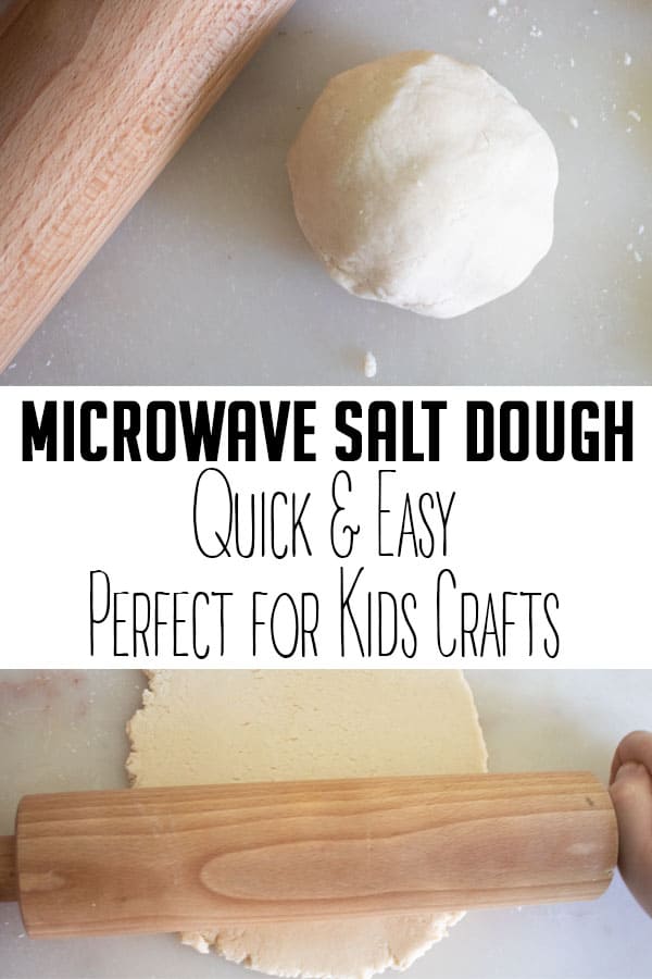 quick and easy microwave salt dough recipe ideal for kids crafts