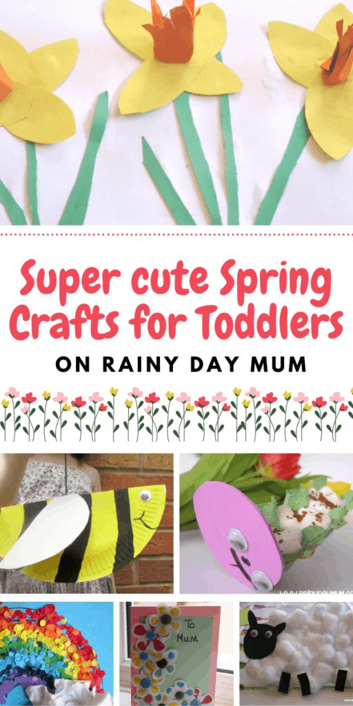 super cute spring crafts for toddlers