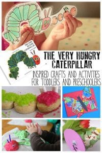 The Very Hungry Caterpillar Crafts and Activities for Toddlers and Preschoolers