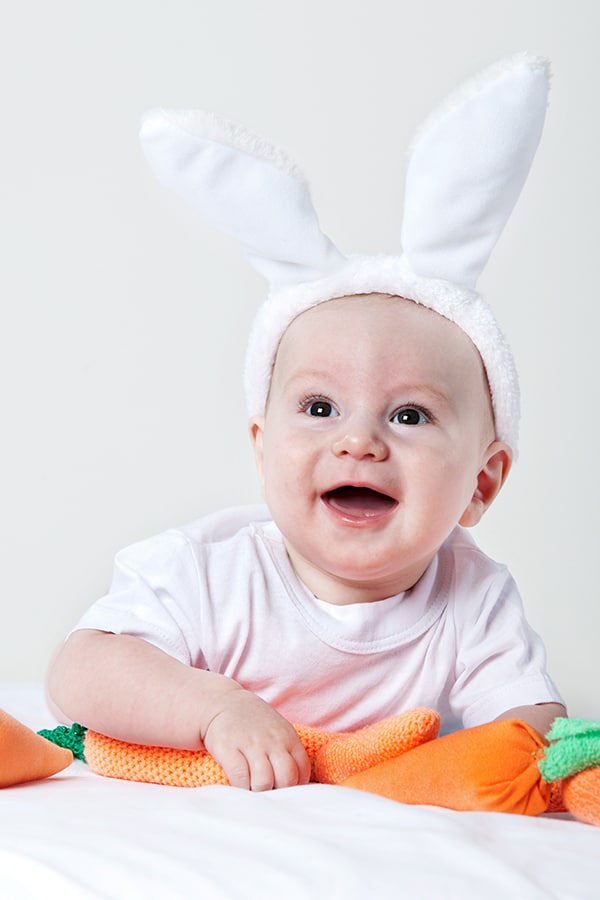 Inspiration and ideas to create and capture the memories of your baby's first Easter. With suggestions for activities, crafts, and fun that you and your baby can do together for this first Easter.