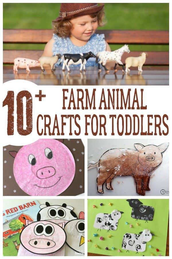 Easy and Fun Farm Animal Crafts for Toddlers ~ Rainy Day Mum
