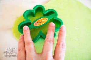 Easy coloured salt dough decorations to make for St Patrick's Day perfect for toddlers and preschoolers to get creative and create something that lasts.