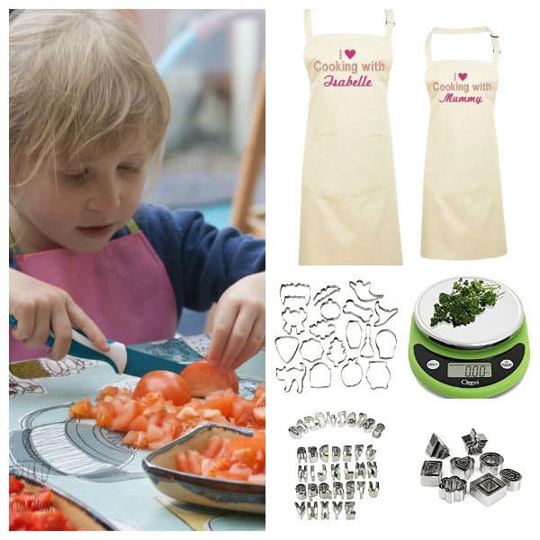 With so many gadgets and gizmos around what equipment is actually needed for cooking with kids. Find our essentials, they are nice and some little ideas that make time in the kitchen with kids a little bit easier for all.