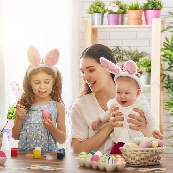 Ideas for families to celebrate Easter together. With crafts, recipes, activities and gift ideas make the most of the time together as a family.
