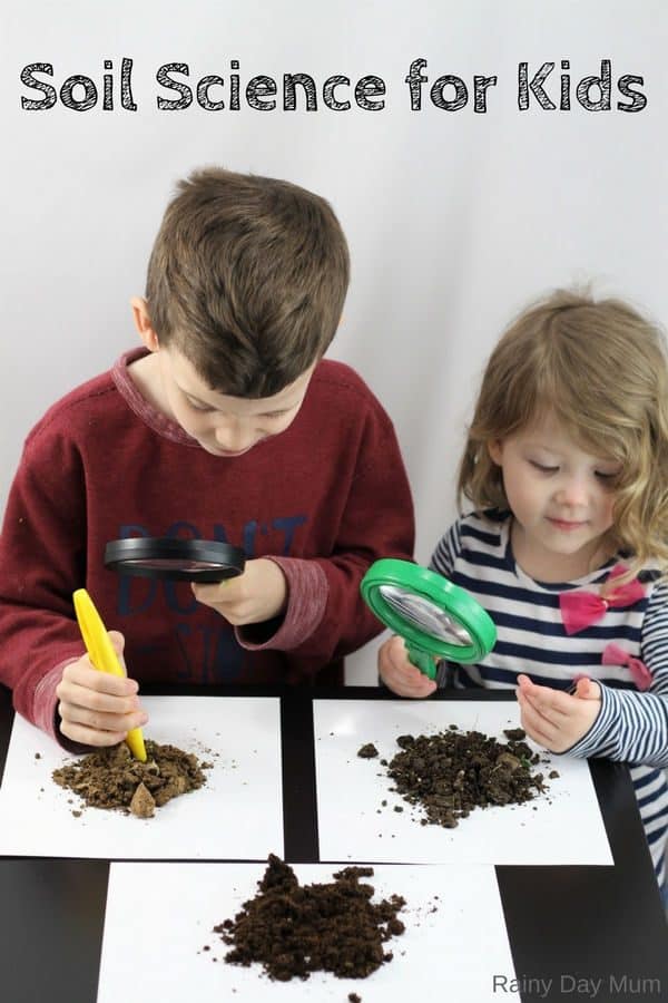 Explore different soil samples to discover the rocks, sediments and natural materials that make it up with this simple earth science experiment for kids ideal for Key Stage 2 Rock Science Units.