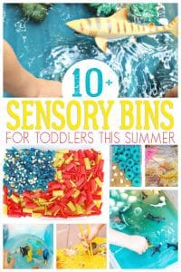 10+ Ideas for Summer Themed Sensory Bins Ideal for Toddlers to play with this season