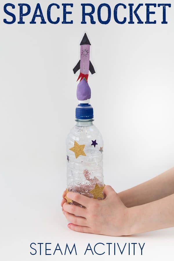 plastic bottle space rocket craft & challenge