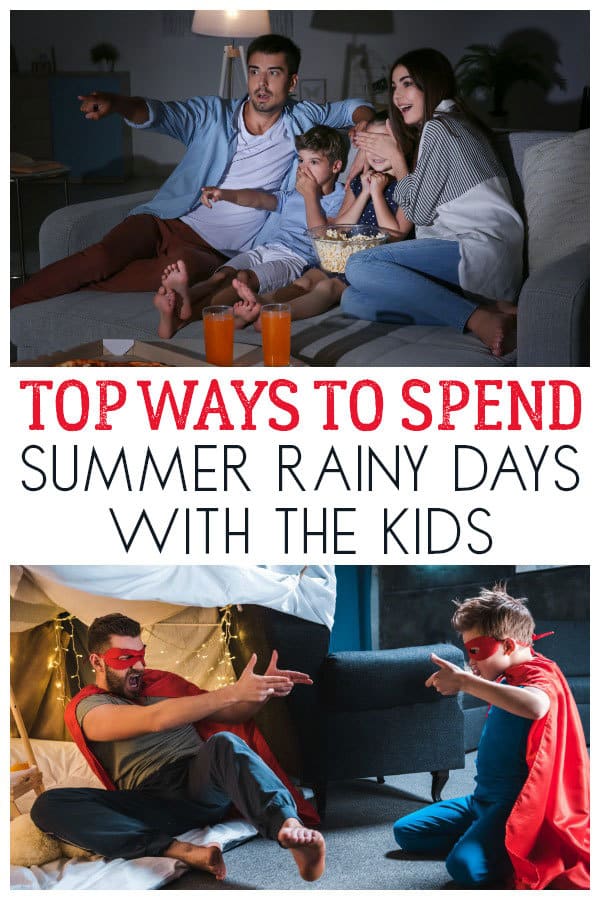 Don't let rain spoil your summer's day, discover these top 5 ways to have fun with the kids even when it's horrid outside.