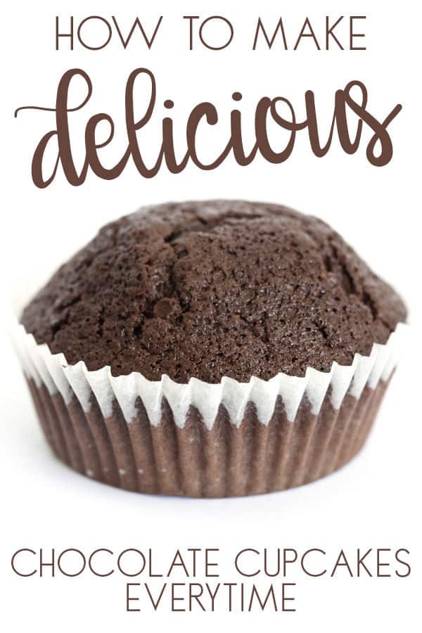 Simple basic recipe for Chocolate Cupcakes. Ideal for using as a base for decorated cupcakes or simple treat.