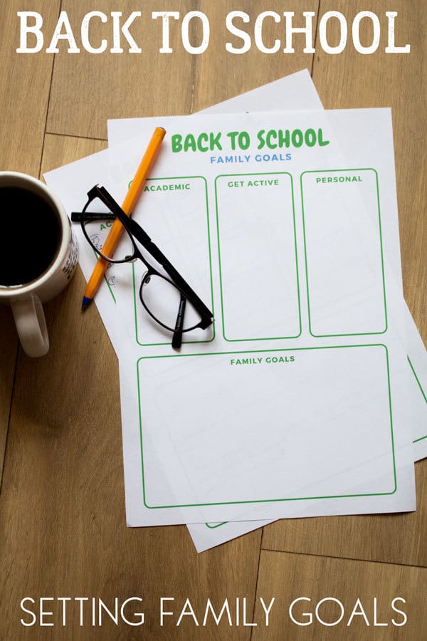 Get ahead for the new school year by setting back to school family goals. These simple ideas will inspire the whole family to have the best year yet.