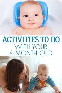 Activities to do with your 6-month-old