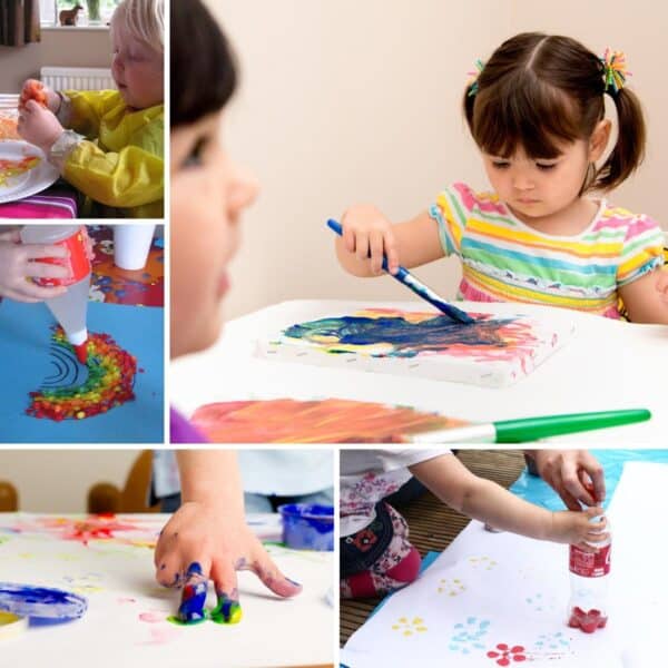 easy toddler crafts to do at home