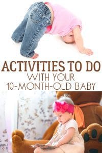 Activities to do with your 10-month-old Baby