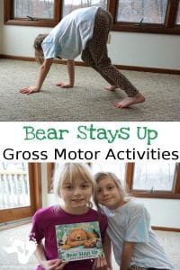 Bear Stays Up Late for Christmas Gross Motor Activities for Kids