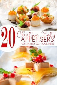 Christmas Party Appetisers for Families