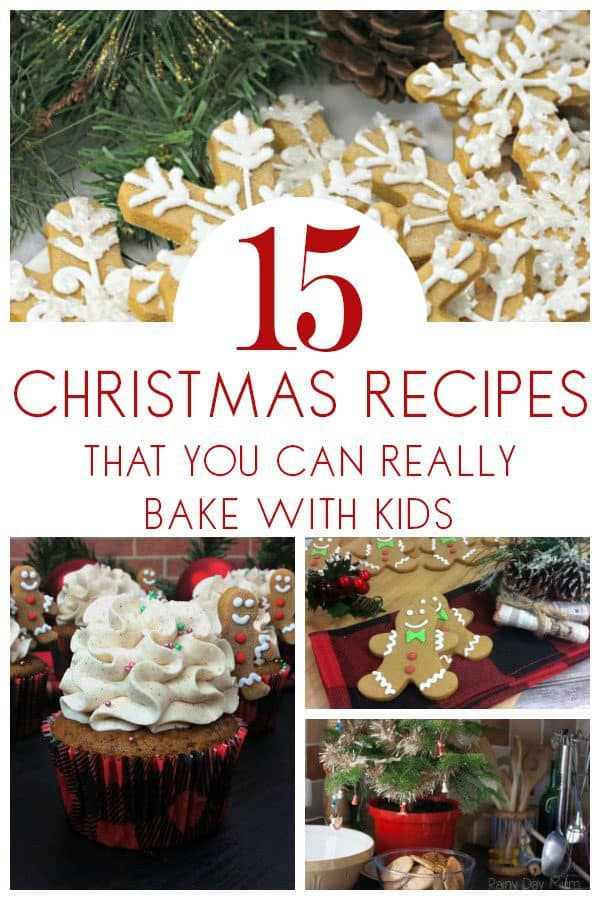 15 + Delicious and easy Christmas recipes that you can actually bake with kids from toddler upwards