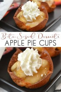 Bite-Sized Desserts to Cook with Kids – Apple Pie Cups