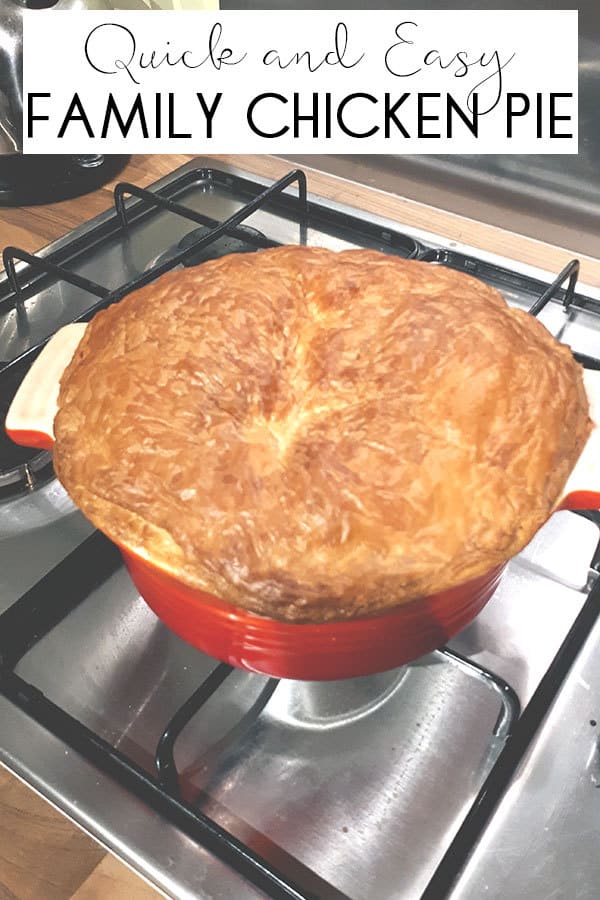 Quick and easy Chicken Pie for family meals