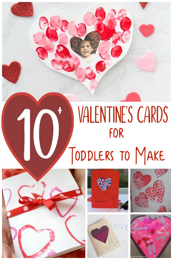 Toddler Valentine's Card ideas to make