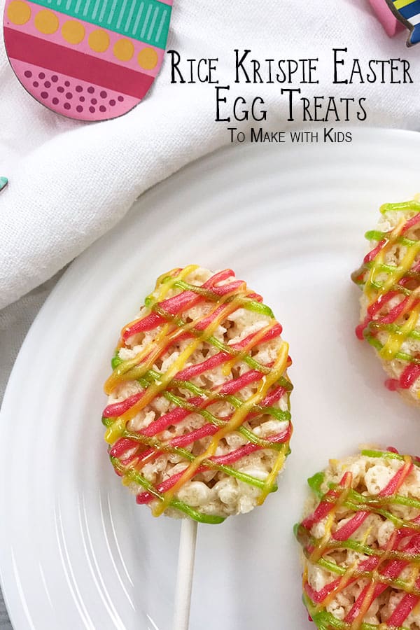 Simple Easter Treats to make with kids using Kellogg's Rice Krispie Treats and decorated as you want. Quick and easy Easter Recipe that you and they will love.