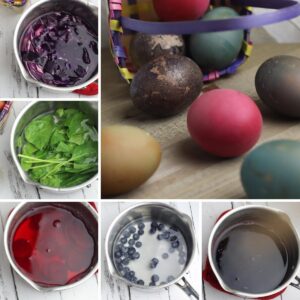 5 Recipes for Dying Easter Eggs with Homemade Natural Dyes